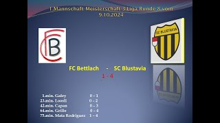 1Mannschaft Meisterschaft 3Liga FC Bettlach  SC Blustavia [upl. by Nylidnarb]