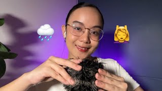 ASMR HEAD MASSAGE while raining 💆‍♀️🌧️ [upl. by Iroj]