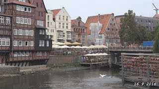 Lüneburg im Sept 2016 in 4K auch bekannt durch die Fernsehseriequot Rote Rosenquot von tubehorst1 [upl. by Tooley268]