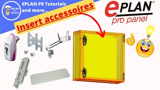 Add accessories to a RITTAL Enclosure in EPLAN ProPanel [upl. by Naired953]