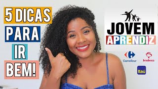 5 DICAS PARA PASSAR NA ENTREVISTA DE JOVEM APRENDIZ  Gessica Alvim [upl. by Adeys]