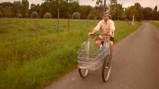 DIY cargo trike  triporteur  bakfiets [upl. by Iadam981]