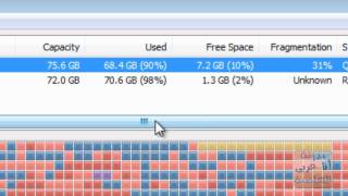 كيفية إلغاء التجزئة  Defragment لتسريع الجهاز [upl. by Ellenaej]