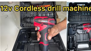 Cheston cordless Drill Machine Unboxing Review and Testing ⚡️compact and powerful viral electric [upl. by Hardman]