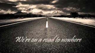 Talking Heads Road To Nowhere Lyrics [upl. by Nyrad878]