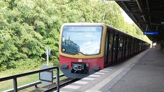 SBahn Berlin Mitfahrt auf dem KmplPV S1 von Waidmannslust bis Wittenau in der BR481 [upl. by Fryd710]