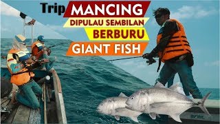 MANCING BERBURU IKAN BESAR DI PULAU SEMBILAN [upl. by Aliekat]