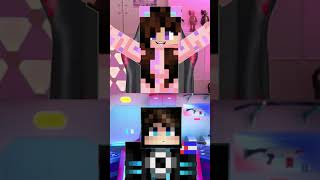 Sandra Cires Art y HaroldArtist Jugando MINECRAFT sandraciresart haroldartist minecraftshorts [upl. by Schou]