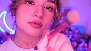 ASMR  MAKEUP ARTIST does my MAKEUP Makeup tutorial [upl. by Nivat]