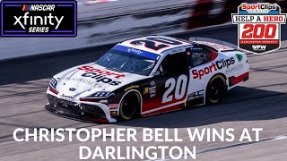 Christopher Bell Wins At Darlington [upl. by Nolahc]