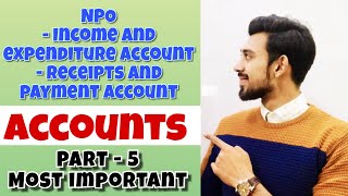 NPO  Not for profit organizations  Accounts  Class 12  part  5  most important part [upl. by Eitsym163]