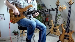 Andreas Jessat  Bassist  Emerson Lake amp Palmer quotCanarioquot Bass Cover  4K [upl. by Nylsirk]