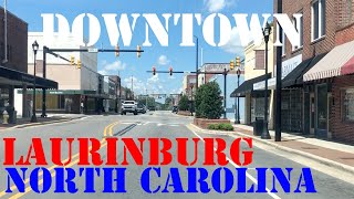 Laurinburg  North Carolina  Downtown Drive [upl. by Sliwa]