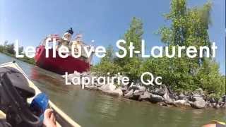 Pêche en kayak fishing  Basskayak  Fleuve StLaurent à Laprairie  GoPro HD [upl. by Neiviv]