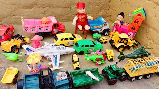 Toy helicopter ka video  gadi wala cartoon  truck tractor unboxing video  Dump Tractors Racing [upl. by Tolland434]