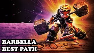 Skylanders Imaginators  Barbella  Seismic Smasher Path  BEST PATH  GAMEPLAY [upl. by Duomham]