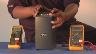 How to Take the voltage reading on a UPS System  Tripp Lite tutorial [upl. by Erelia]