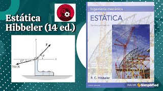 Estática Hibbeler 14 ed  Ejercicio 22 [upl. by Hajar]