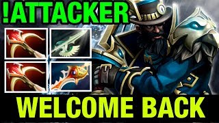 ATTACKER BACK TO DOTA  WELCOME BACK  Dota 2 [upl. by Fabi]