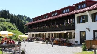 Berggasthof Falkenhütte in OberstaufenSteibis [upl. by Danila]