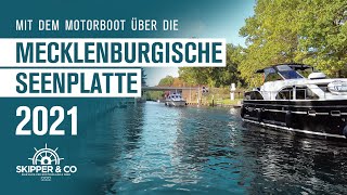 Urlaub mit dem Motorboot an der Mecklenburgischen Seenplatte  Boot quotHollyquot Yachtcharter Schulz [upl. by Ladnyc]