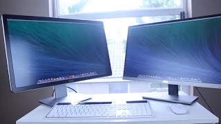 How To Connect Multiple Monitors to MacBook Pro  Air [upl. by Nosac]