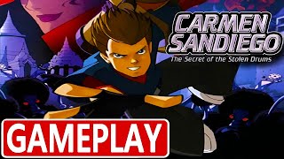 Carmen Sandiego The Secret of the Stolen Drums GAMEPLAY GAMECUBE  No Commentary [upl. by Acacia]