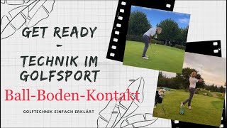 „GetReady“  BallBodenKontakt⛳️  freies „Release“  0  90 Übung😉  Golfakademie Jakobsberg ⛳️ [upl. by Merow]