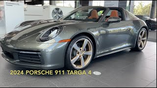 2024 Porsche 911 Targa 4 — Aventurine Green Metallic [upl. by Awad]