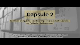 La mise en pratique du crowdsourcing par lutilisation publique du Chronoscope [upl. by Aisereht]