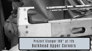 Project Clanger the 109quot Series 3 Landrover Rebuild Bulkhead rebuild pt 12b [upl. by Isaacson15]