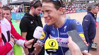 Dit is wat Niki Terpstra zegt na derde plek in ParijsRoubaix  WIELERFLITS [upl. by Adia]