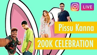 200K Subs Celebration with Pissu Kanna Ft thesailorlk IRAJ Pasan Liyanage amp TehaniImara [upl. by Aisaim345]