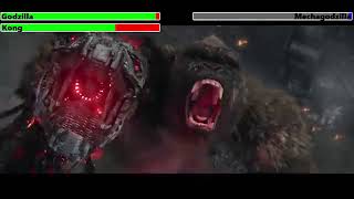 Godzilla And Kong Vs MechaGodzilla HealthBars [upl. by Giverin]