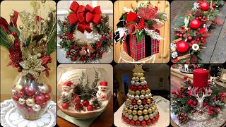 40 Christmas decoration ideas for homeClassic Holiday decoration ideas 2024 [upl. by Johan322]