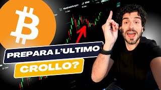 BITCOIN PREPARA DAVVERO LULTIMO CROLLO [upl. by Milly]