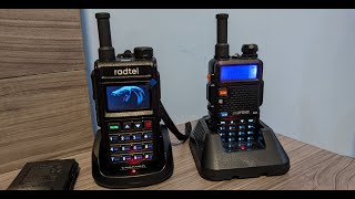 Baofeng uv5r vs Radtel RT890 [upl. by Yancey]