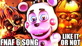 FNAF 6 SONG Like It Or Not LYRIC VIDEO  Dawko amp CG5 [upl. by Ecikram]