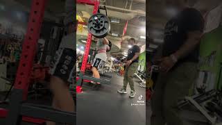 Heavy day gwallfitness fitness motivation getswole motivationfitness squat squats [upl. by Anahsit]