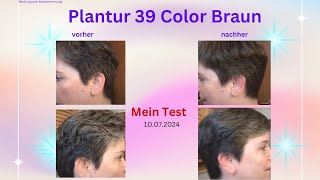 Plantur 39 Color Braun mein Test  Teil 1 [upl. by Irej]