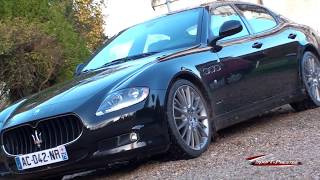 Essai Maserati Quattroporte Sport GTS [upl. by Fanchon]