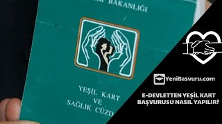 EDEVLETTEN YEŞİL KART BAŞVURUSU NASIL YAPILIR 2023 [upl. by Mellitz]