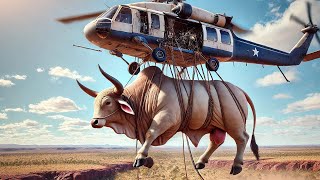 How Farmers Raise Millions Of Cattle From The Air  Agriculture Technology [upl. by Jeni]