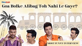 Madgaon Express Most Funny Interview Dibyenndu Kunal KhemuAvinash Tiwary amp Pratik Gandhi Nora [upl. by Aiekan]