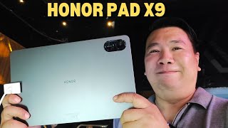 HONOR PAD X9 TABLET  HANDS ON TEST PHILIPPINES   SRP PHP 11990 [upl. by Allesig]