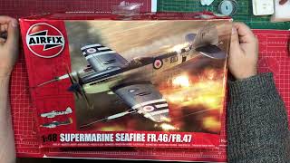 First impressions Airfix 148 Supermarine Seafire FR46FR47 [upl. by Yblocaj]