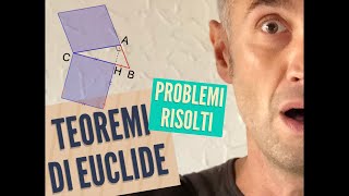 euclide teoremi TEOREMA EUCLIDE problemi euclide problemi geometria geometria euclide [upl. by Lleznol168]