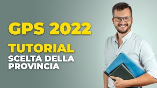 Gps 2022 la scelta della provincia video tutorial [upl. by Navak]