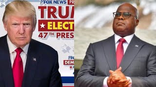 TSHISEKEDI PRÈS À COLLABORER AVEC LE NOUVEAU PRÉSIDENT AMÉRICAIN [upl. by Hahnert]