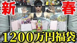 【遊戯王】限定１個販売の新春１２００万円福袋買ってみた！！！！！【福袋2024】 [upl. by Enelec]